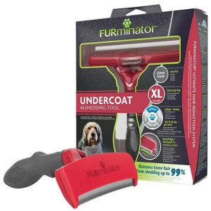 FURMINATOR DOG LONG HAIR XL >41kg ķemme garspalvainiem suņiem